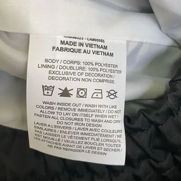 Nike Sportswear Water Repellent Woven Black Pants Mens size M New DD6057-010 (b) - Picture 11 of 12